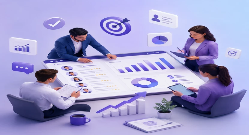 اپلیکیشن گزارش کار برای تیم های فروش